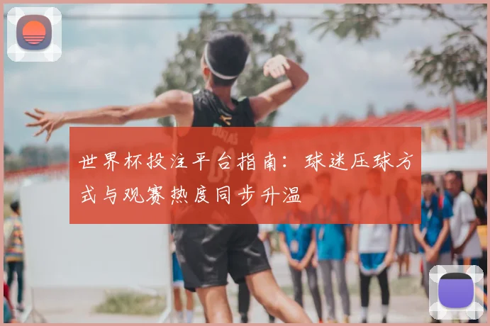 世界杯投注平台指南：球迷压球方式与观赛热度同步升温